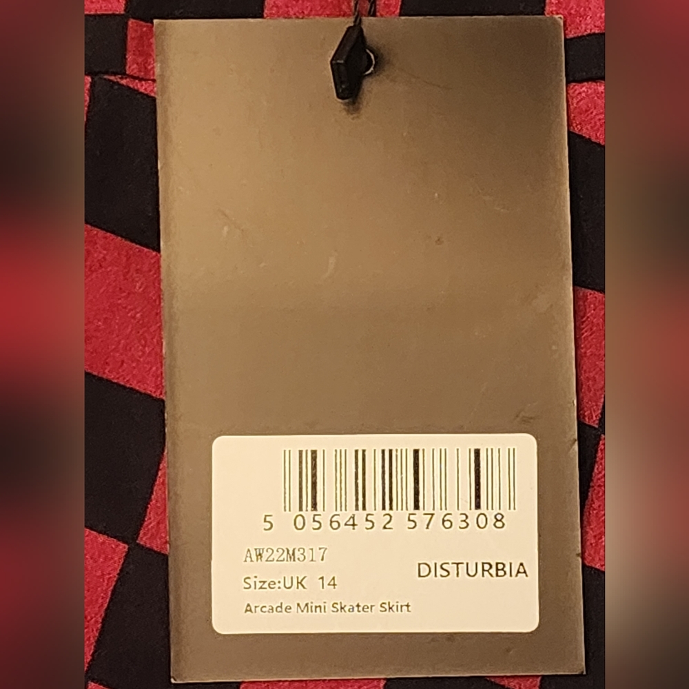 Disturbia Arcade mini skater skirt - Picture 5 of 8